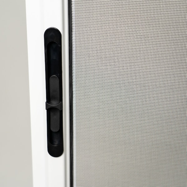 Ritescreen 77-0in W x 47-1/8in H Sliding Screen Door, KD.144EXT, Petscreen Mesh, White; White - KD.144EXT-C01-MSPT-H77 0 - W47 0.125-RH