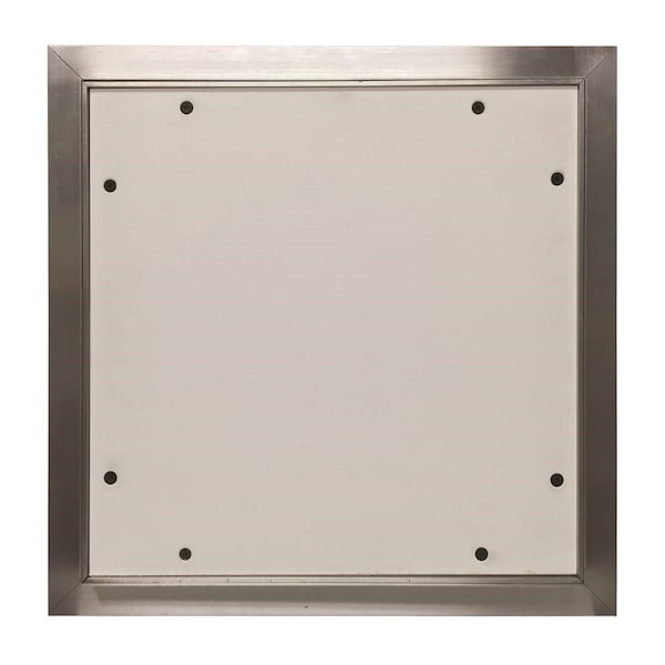 Karp Concealed Aluminum Drywall Access Door, KAD Aluminum Door - Touch Latch 12 x 12 - KAD1212T