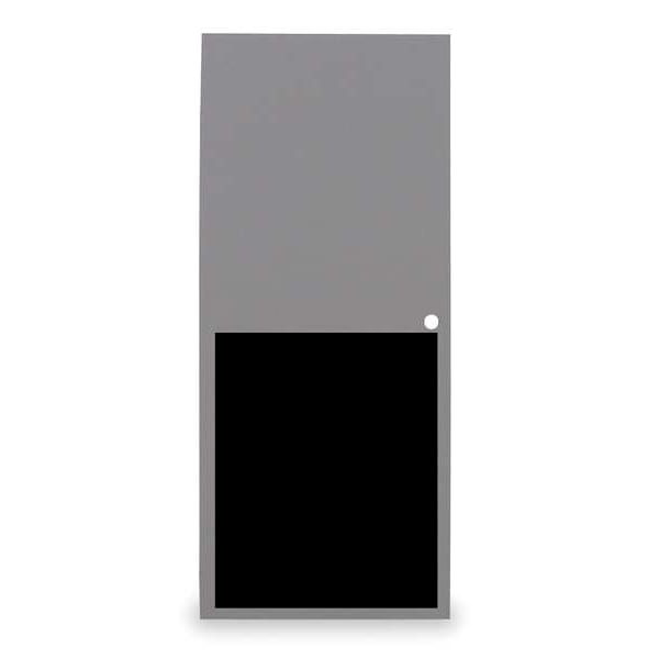Ceco Flush Steel Door, 80 in H, 36 in W, 1 3/4 in Thick, 18-gauge, Type: 2 - CHMD X FL30 68 X CYL-CU-18GA