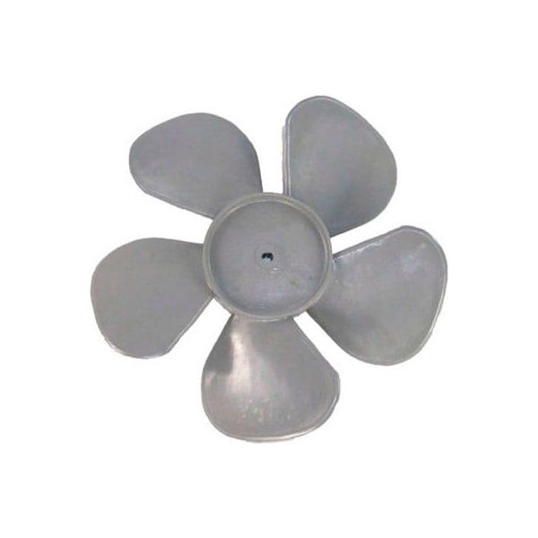 Pem Motors Small Plastic Push-On Fan Blade, 5-1/2" Dia., CCW, 3/16" Bore, 3/4" Blade Depth, 5 Blade - 8660-6046