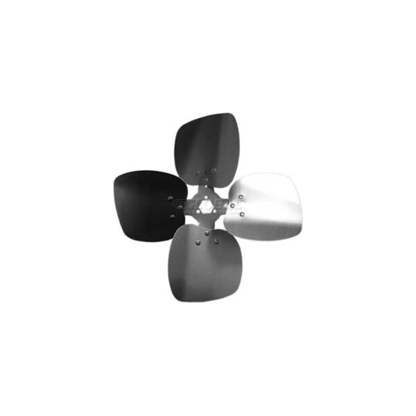 Lau Four Wing Condenser Fan Blade, Interchangeable Hub, Aluminum Blade, CW, 24" Dia., 18 Degree Pitch - 4C2418CW