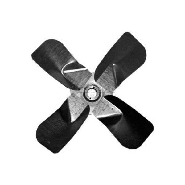 Lau Heavy Duty Four Wing Fan Blade, Galvanized Steel Props, 30" Dia., CW, 27¬∞ Pitch - 4LC3027CW