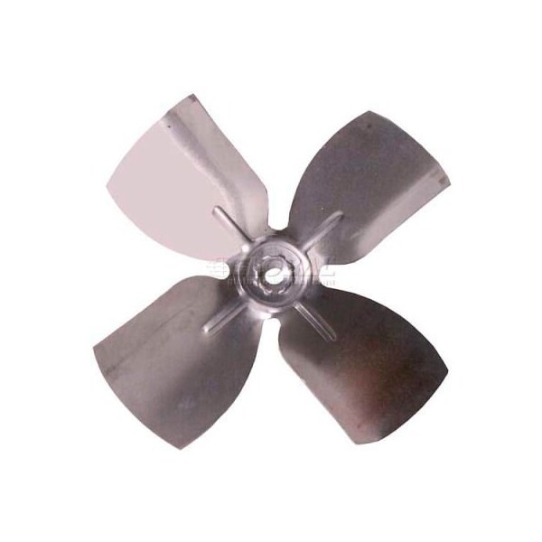 Lau Small Fixed Hub Fan Blade, 5-1/2" Dia., 27¬∞ Pitch, CCW, 1/4" Bore, 3/4" Blade Depth, 4 Blade - 5.527CCWA