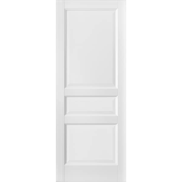 Sartodoors Slab Interior Door, 24" x 96", White - LUCIA31S-BEM-2496