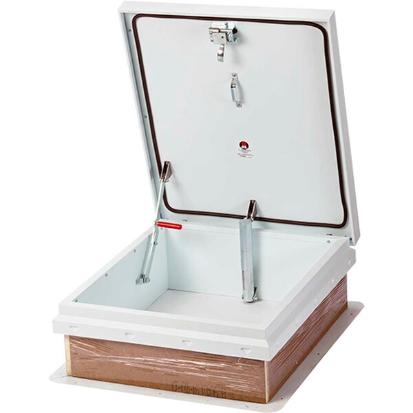Jl Industries / Activar Weathertight Roof Hatch, Galvanized, 30Lx36W - RHDG-1WT