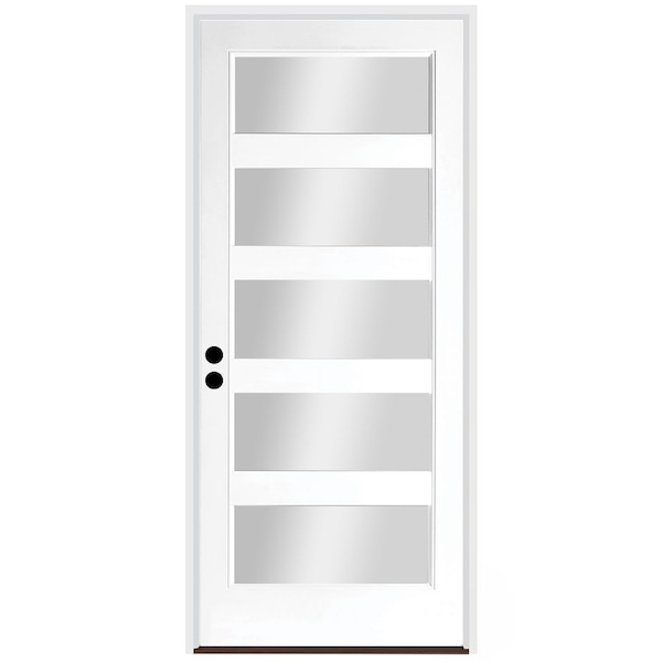 Trimlite Exterior Single Door, Right Hand/Inswing, 1.75 Thick, Fiberglass - 3068RHISPSF20F5LC69161DB