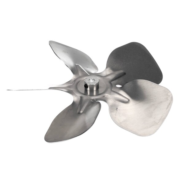 Heatcraft Fan, 4 Blade, 8in, 1/4in Bore, 37 Degree Pitch, CCW - 23100501