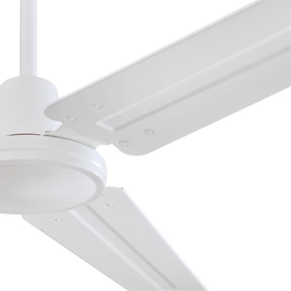 Westinghouse Jax Industrial-Style 56" 3-Blade White Indoor Ceiling Fan - 7812700