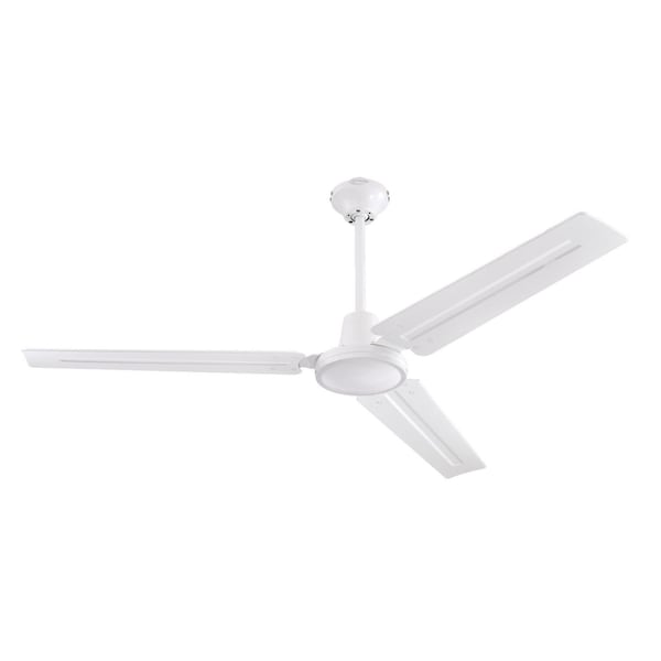 Westinghouse Jax Industrial-Style 56" 3-Blade White Indoor Ceiling Fan - 7812700