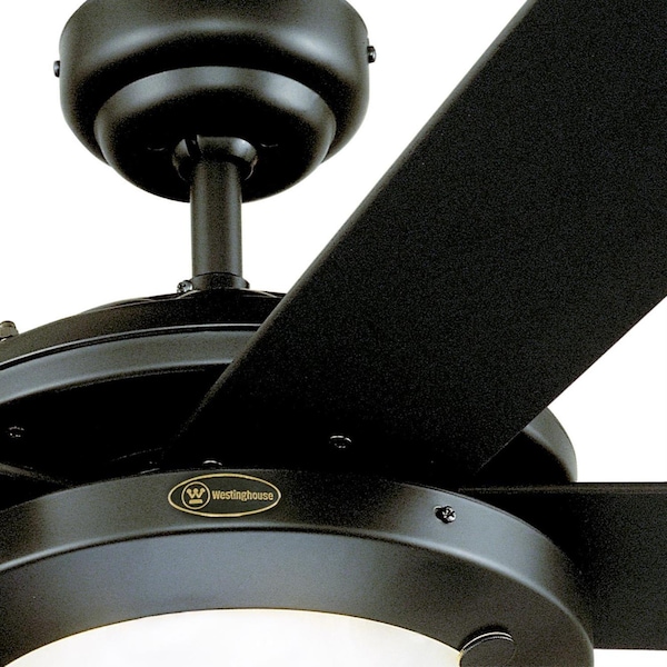 Westinghouse Comet 52" 5-Blade Matte Black Indoor Ceiling Fan w/Dimmable LED Light - 7224200