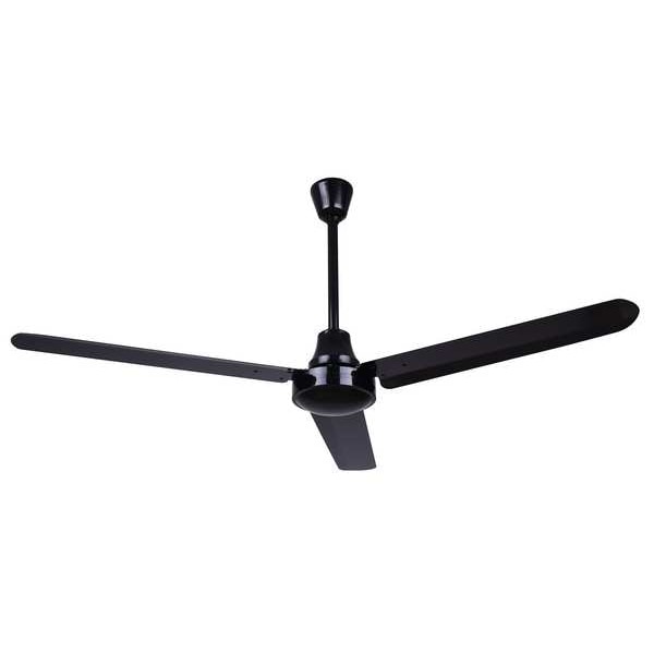 Canarm Industrial DC Fan, CP56D10N, 56inch Fan, 56 in Blade Dia, 3 Blades, 5 Speeds, 120V AC - CP56D10N