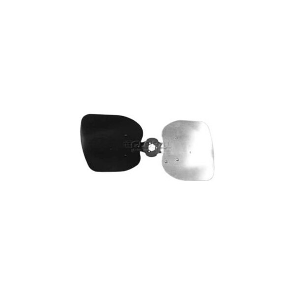 Pem Motors Two Wing Condenser Fan Blade, Interchangeable Hub, Aluminum Blade, 20" Dia., 25 Pitch - 2CL2025