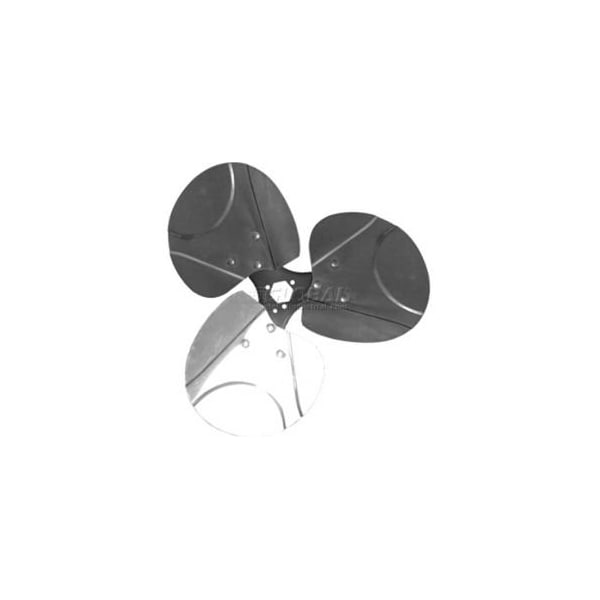 Lau Three Wing Free Air Fan Blade, Alum. Blade, CW, 20" Dia., 20 Degree Pitch - 3F2023CW