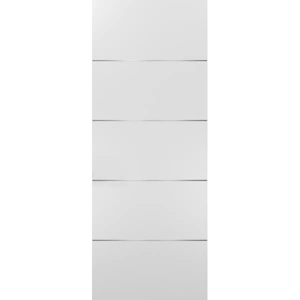 Sartodoors Double Barn Interior Door, White - PLANUM20S-BEM-4296