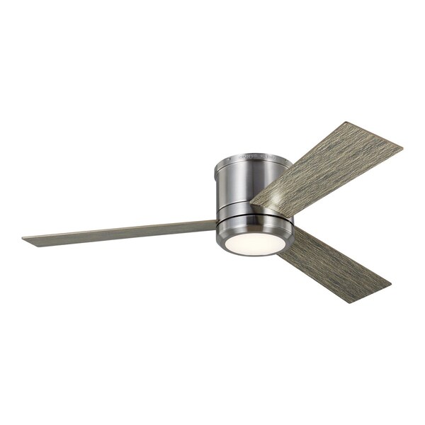 Monte Carlo Clarity 56 Led - Brushed Steel W Lgwo Blades - 3CLMR56BSLGD-V1