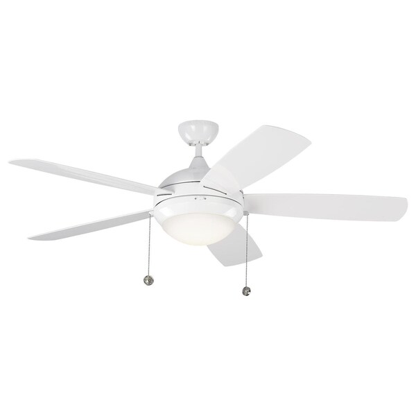 Monte Carlo 52In. Discus Outdoor Fan - White - 5DIW52WHD