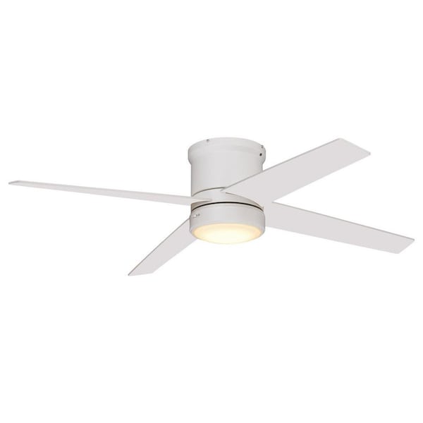 Perfecttwinkle 52 in. Erie Ceiling Fan Matte White - PE4148241