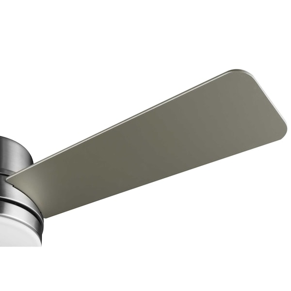 Progress Lighting Trevina II Collection 44" Three-Blade Brushed Nickel Ceiling Fan - P2555-0930K