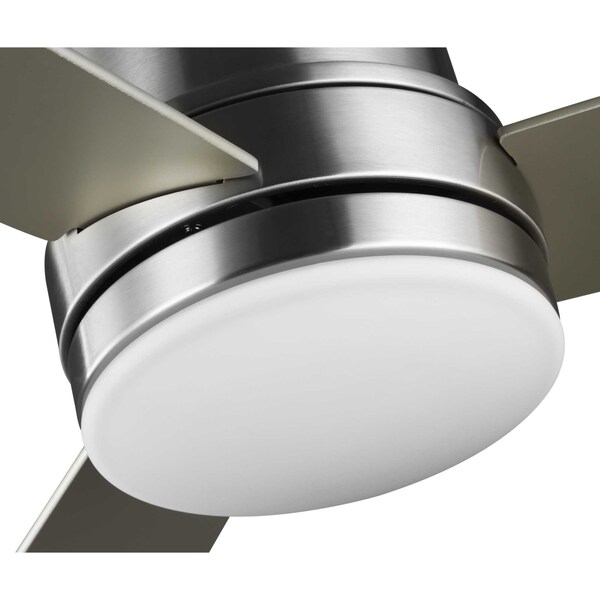 Progress Lighting Trevina II Collection 44" Three-Blade Brushed Nickel Ceiling Fan - P2555-0930K