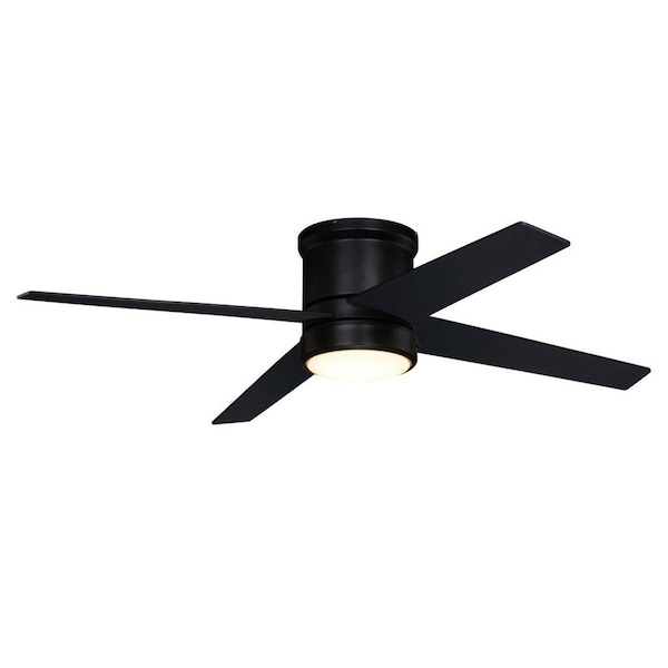 Perfecttwinkle 52 in. Erie Ceiling Fan Black - PE3260066