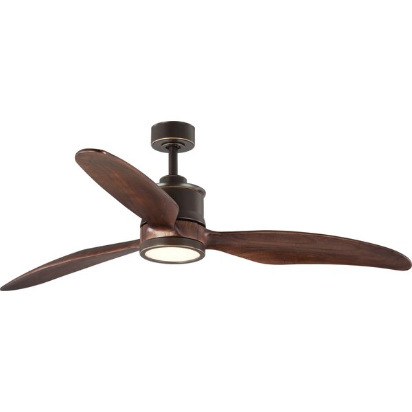 Progress Lighting 6 Speeds, 120V, Oil Rubbed Bronze, 10-1/4 in W - P250002-108-30