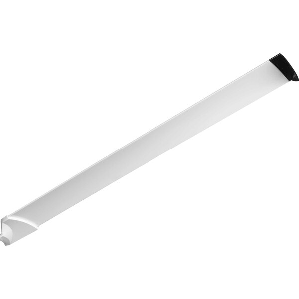 Progress Lighting Huff Collection Indoor/Outdoor 96" Six-Blade Satin White Ceiling Fan - P250030-028