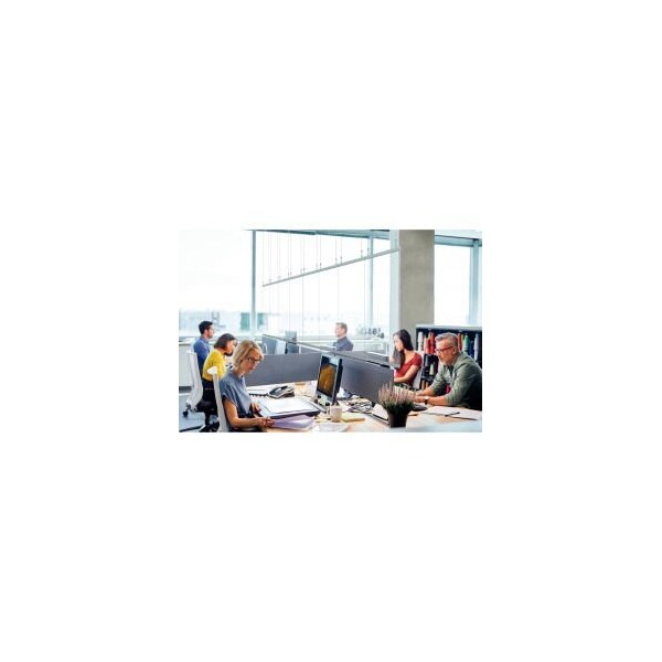 Testrite Instrument Co GEC 153; Ceiling Mounted Personal Safety Partition, 4'W x 7'H - TT-1988