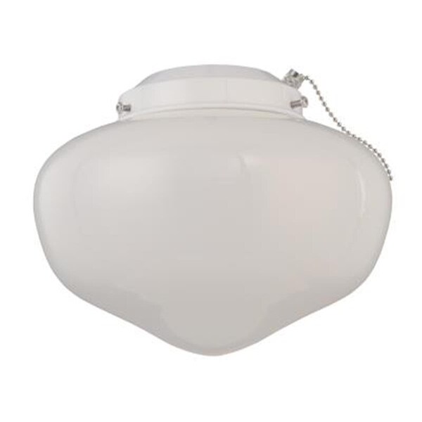 Brilliantbulb LED Schoolhouse Ceiling Fan Light Kit, Damp Location - BR2689974