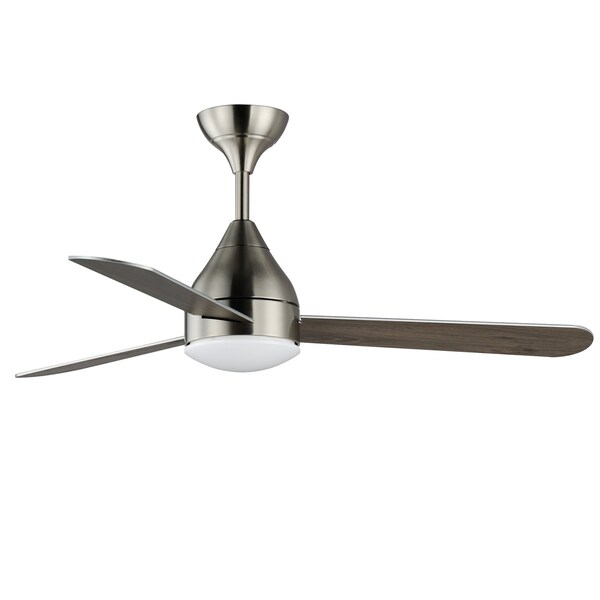 Maxim Lighting Selene 52'' 3-Blade Fan With LED Light Kit, Satin Nickel - 88841SN