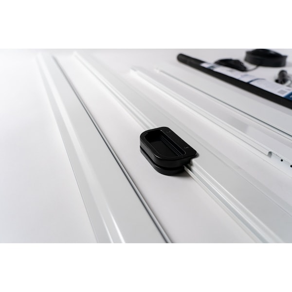 Ritescreen Adjustable Multi-Fit Sliding Patio Screen Door Proprietary Fit for OEM Doors, White, 36" x 80" - FG-KD3680MOMFFW