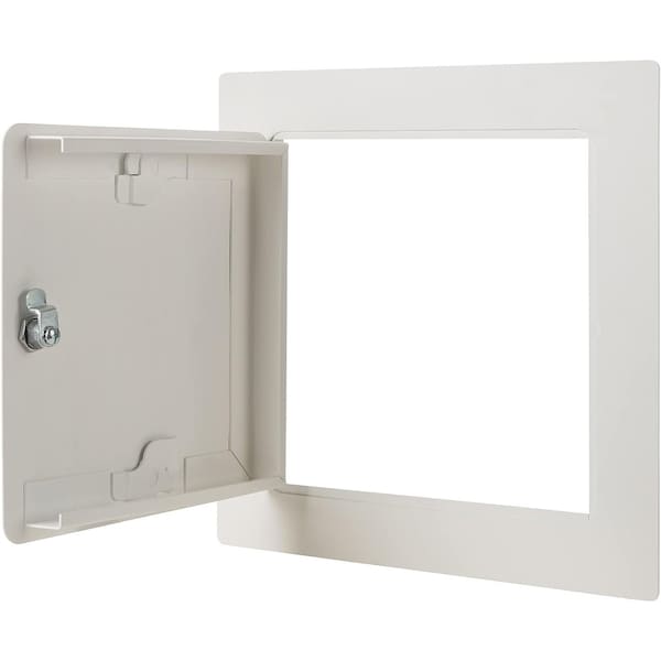 Linhdor ALUMINUM EXTERIOR RATED NON INSULATED ACCESS PANEL W/ KEYED CYLINDER & NEOPRENE GASKET LOCK 12X12 - LW5501212