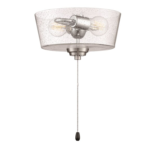 Craftmade 2 Light Bowl LED Light Kit in Brushed Polished Nickel - LK2802-BNK-LED