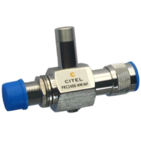 Citel Cuarto de Onda Monopolo, 2300-2540 Mhz, 50 Ohm, 100Ka, 1500W, Conector Macho-Hembra Tipo Nw - PRC2400-NW/MF