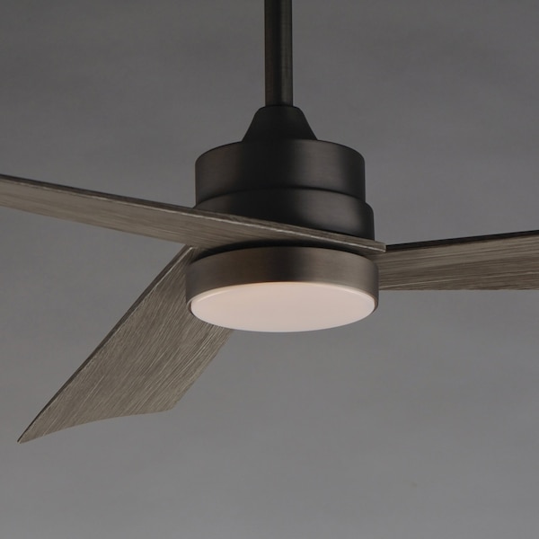 Maxim Lighting Vortex 60'' Indoor Fan with LED Light Kit, Dark Satin Nickel - 88839WTDSN