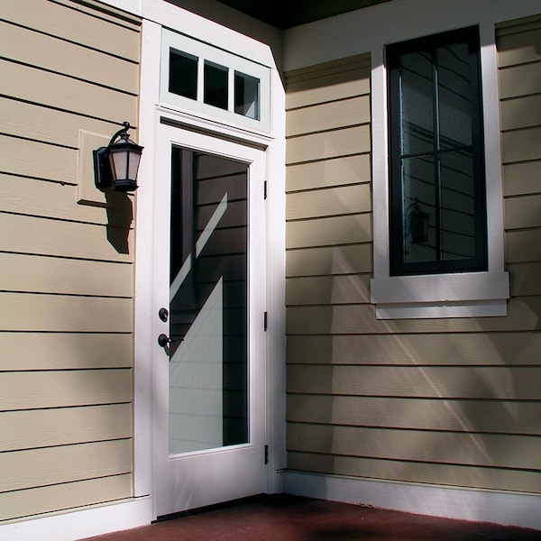 Trimlite Exterior Single Door, Left Hand/Inswing, 1.75 Thick, Fiberglass - 3068LHISPSF20FC491610BM