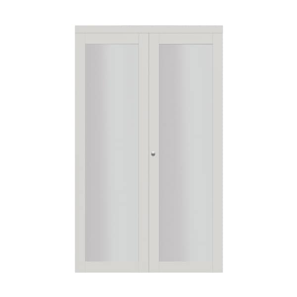 Renin Renin 24 in. x 80 1/2 in. Euro 1-Lite Bifold Door - EU3010BWFGE024080