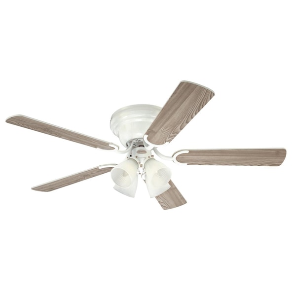 Westinghouse Westinghouse Contempra IV 52 in. White LED Indoor Ceiling Fan - 72323