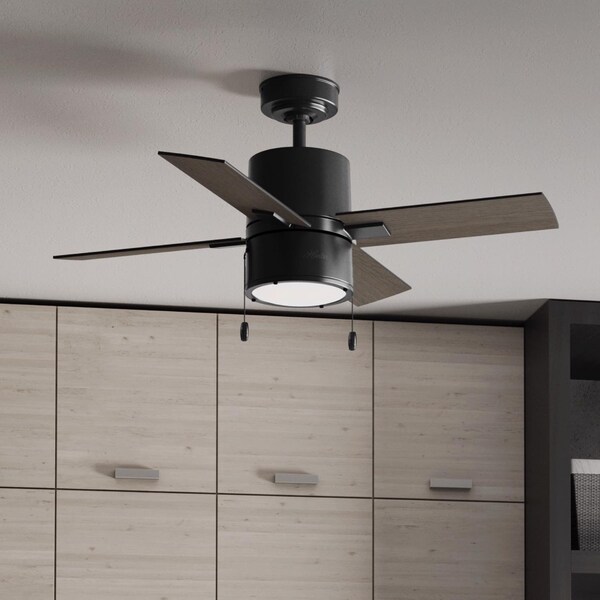 Hunter Hunter Beck 42 in. Matte Black LED Indoor Ceiling Fan - 53433