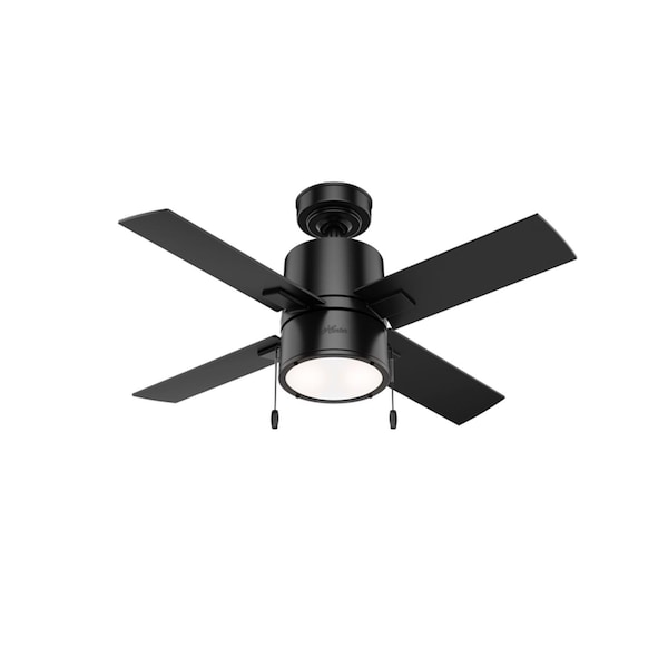 Hunter Hunter Beck 42 in. Matte Black LED Indoor Ceiling Fan - 53433