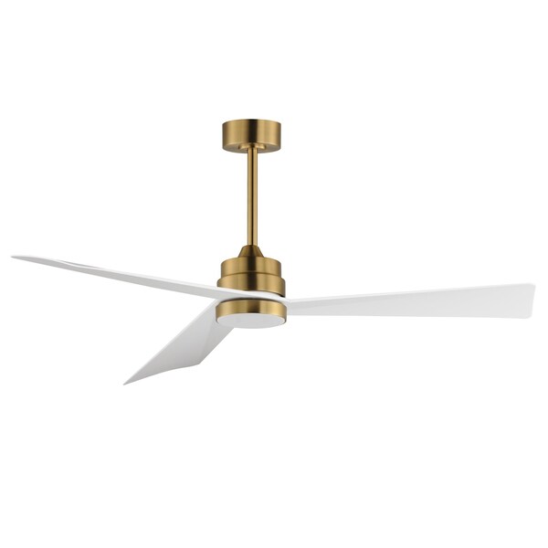 Maxim Lighting Vortex 60'' Indoor Fan with LED Light Kit, Natural Aged Brass - 88839WTNAB