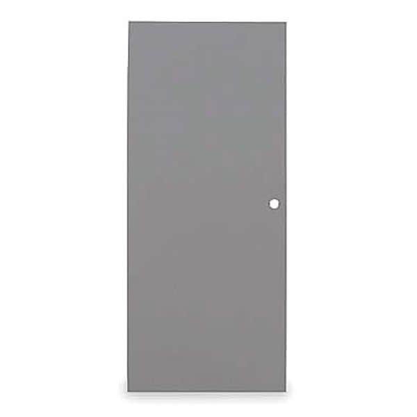 Ceco Flush Steel Door, 84 in H, 30 in W, 1 3/4 in Thick, 18-gauge, Type: 2 - CHMD X FL26 70 X CYL-CU-18GA