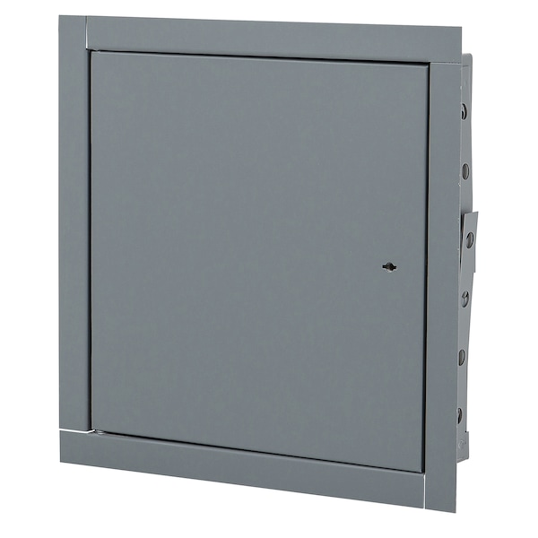 Elmdor Fire Rated Ceiling Access Door, 24x24, Prime Coat W/ Dual Purpose Lock - FRC24X24PC-DUL