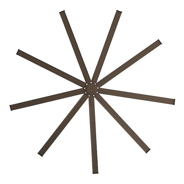 Maxx Air 9 Blades, 6 Speeds, 120 V, 96 in. W - ICF96 WLORB