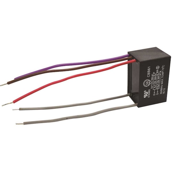 National Brand Black Accessories-Capacitor for ceiling fan use - 37999