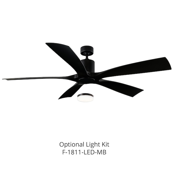 Modern Forms 5 Blades, 120 V, 70 in W - FR-W1811-70