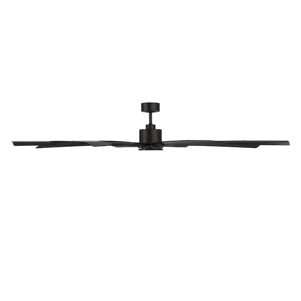 Modern Forms Fans Size Matters Indoor or Outdoor Smart Ceiling Fan in Matte Black - FR-W2403-84-MB