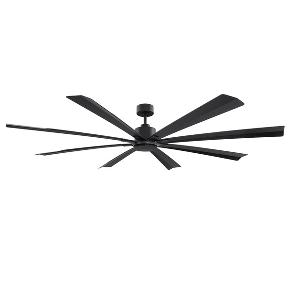 Modern Forms Fans Size Matters Indoor or Outdoor Smart Ceiling Fan in Matte Black - FR-W2403-84-MB