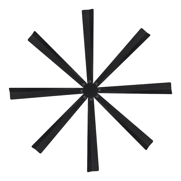 Modern Forms Fans Size Matters Indoor or Outdoor Smart Ceiling Fan in Matte Black - FR-W2403-84-MB