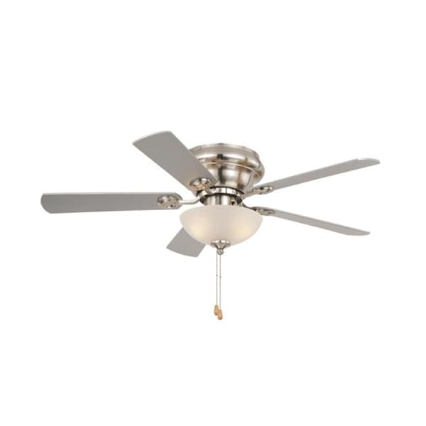 Perfecttwinkle Expo 42 in. Flushmount Ceiling Fan - Satin Nickel - PE31222