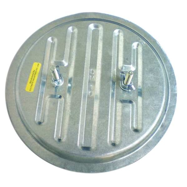 Ductmate Duct Cleaner Access Door, 11 In., Round - GRDCI10GA